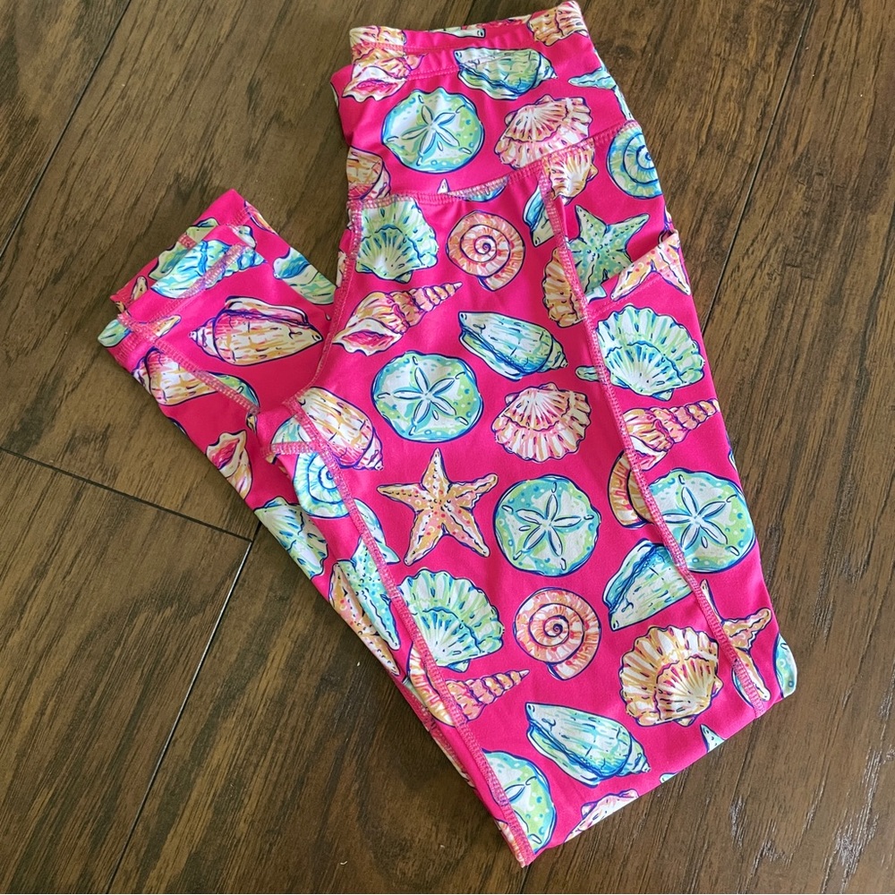 NWOT Seashell Leggings, S